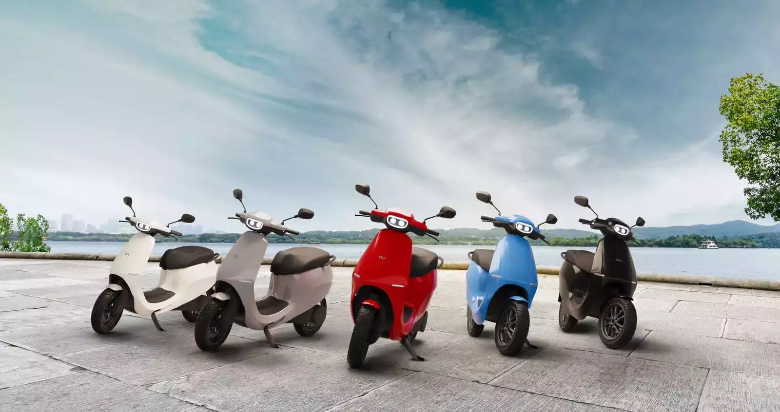 Ola unveils 5 electric motorcycles